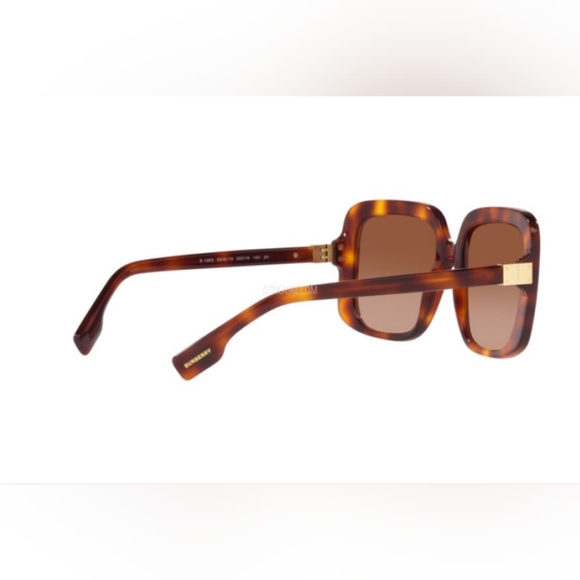 NEW BURBERRY HAVANA SUNGLASSES PENELOPE BE4363 3316/13 BURBERRY B 4363 331613 - Picture 4 of 7